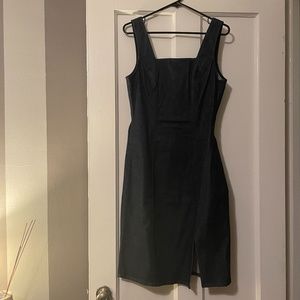 J. Crew denim midi dress
